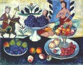 nature morte de fruits 1913 Ilya Mashkov décor moderne